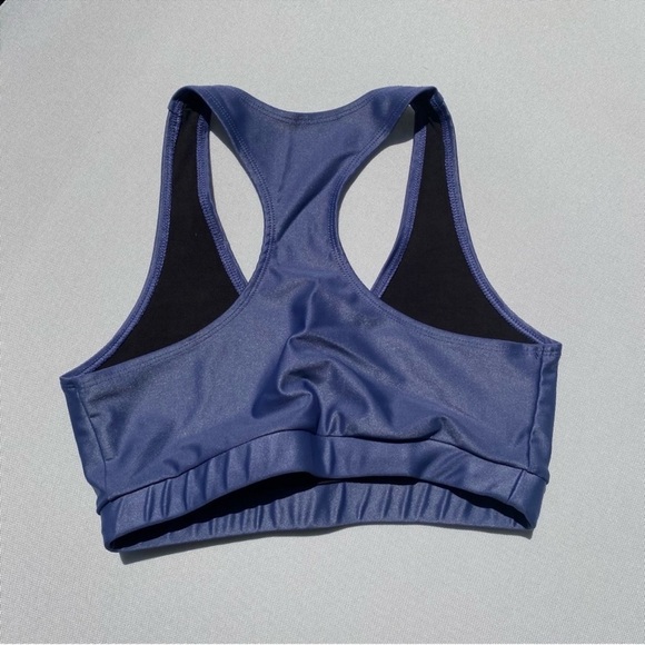 NWOT Noli Yoga Elevate Sports Bra + Liquid Leggings in Periwinkle Blue Size S - Picture 6 of 8
